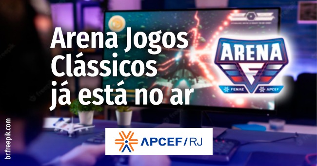 Arena Fenae/Apcef disponibiliza jogos clássicos on-line para associados